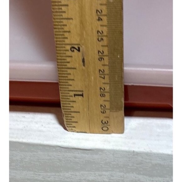 Vintage Tupperware 1292-3 Hot Dog Bacon Deli Meat Keeper w/ Lid Paprika Red - Picture 11 of 11